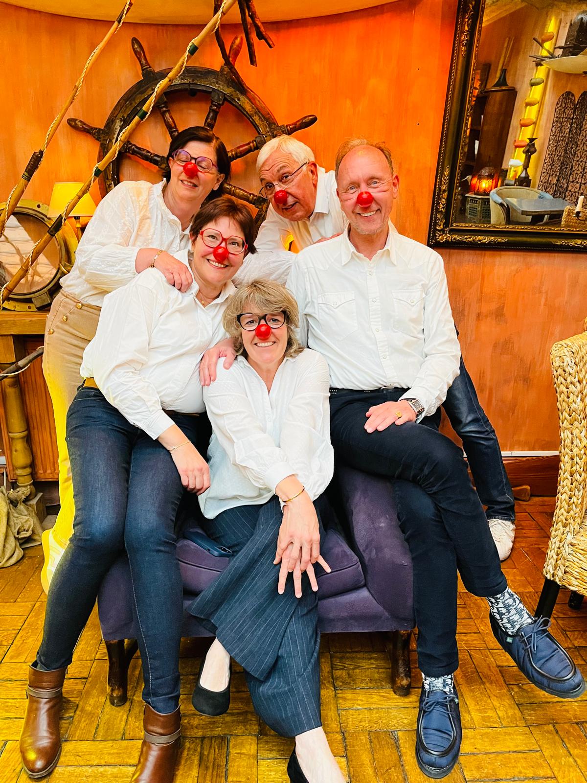 Membre Rotary en clown